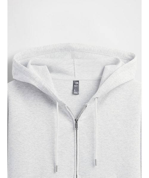 GAP(ギャップ)の「GapFit オーバーサイズ ジップアップパーカー(パーカー・レディース・グレー/ブラック/ピンク・L/S/XXS/XS/M)」の8枚目の写真