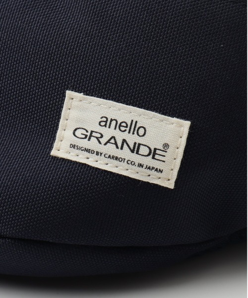 anello GRANDE(アネログランデ)の「anelloGRANDE ドライブ ウエスト(ボディバッグ/ウエストポーチ・レディース・ベージュ/ネイビー/オレンジ/ブラック/グレー・FREE)」の18枚目の写真
