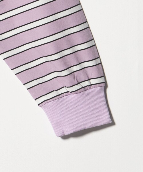 green label relaxing（グリーンレーベルリラクシング）の「ラガーシャツ（ボーダー） / キッズ  120cm-160cm（ポロシャツ・キッズ・ライラック・120cm/140cm/150cm/130cm/160cm）」の12枚目の写真