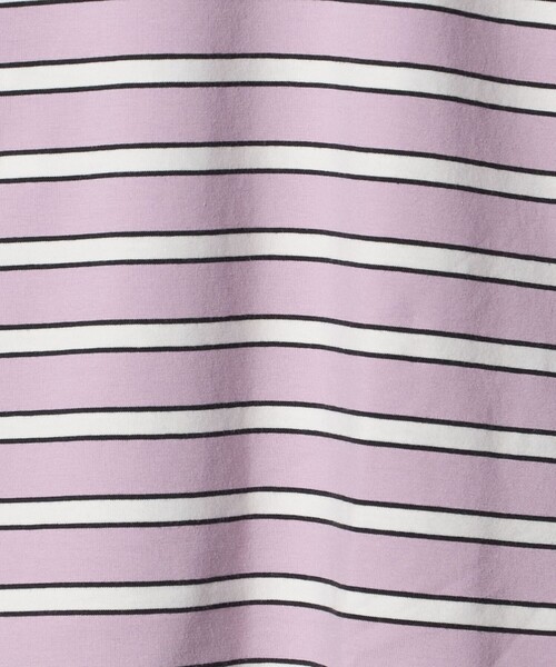 green label relaxing（グリーンレーベルリラクシング）の「ラガーシャツ（ボーダー） / キッズ  120cm-160cm（ポロシャツ・キッズ・ライラック・120cm/140cm/150cm/130cm/160cm）」の14枚目の写真