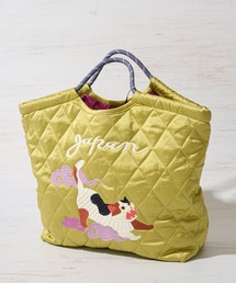 HOUSTON（ヒューストン）の「【HOUSTON / ヒューストン】SATIN MARKET BAG / キルティング マーケットバッグ（トートバッグ）」