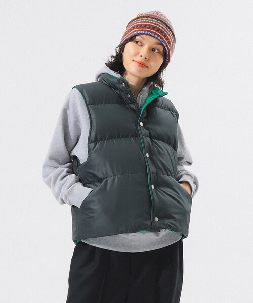 リバーシブル ダウン ベスト（ダウンベスト）｜BEAMS BOY（ビームス