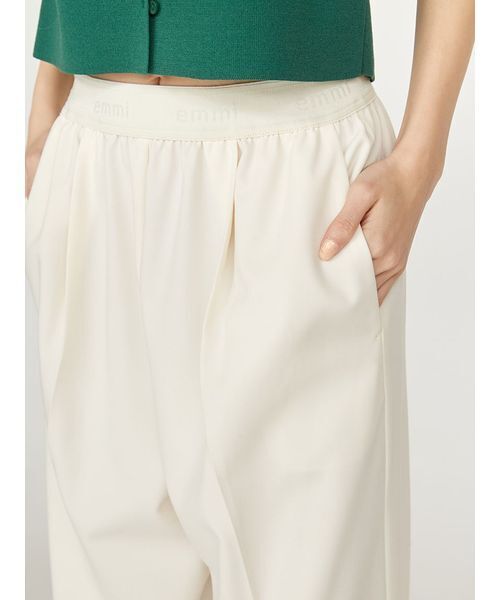 emmi ジャガードゴムタックパンツ（スラックス）｜emmi（エミ）の
