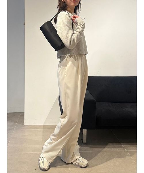 emmi ジャガードゴムタックパンツ（スラックス）｜emmi（エミ）の