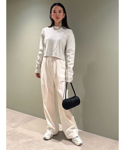 セール】emmi ジャガードゴムタックパンツ（スラックス）｜emmi（エミ