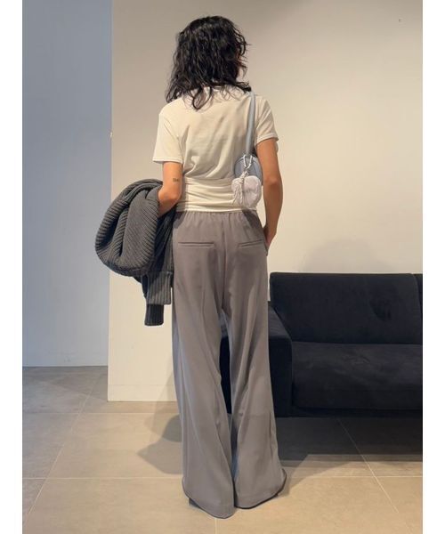 emmi ジャガードゴムタックパンツ（スラックス）｜emmi（エミ）の