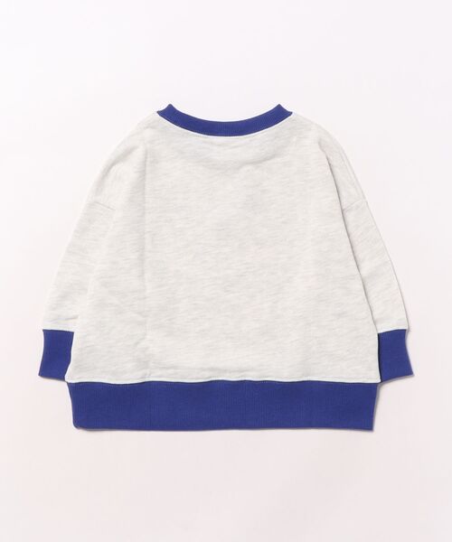 NCAA（エヌシーエーエー）の「【NCAA】カレッジプリントクルーネックスウェット（スウェット・キッズ・ブラック/ブルー/キナリ・100/110/120/130/140）」の15枚目の写真