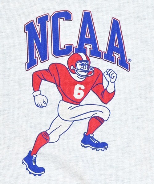 NCAA（エヌシーエーエー）の「【NCAA】カレッジプリントクルーネックスウェット（スウェット・キッズ・ブラック/ブルー/キナリ・100/110/120/130/140）」の11枚目の写真