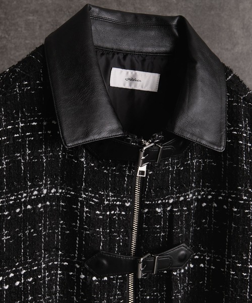 miura1967　SOPHNET.ツイードブルゾン miura1967 SOPHNET.ツイードブルゾン セットアップ対応商品】カラミ