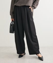 ELENCARE DUE | ・ELENCARE DUE ツイルタックコクーンパンツ(その他パンツ)