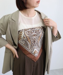 ペーズリー柄マルチスカーフ