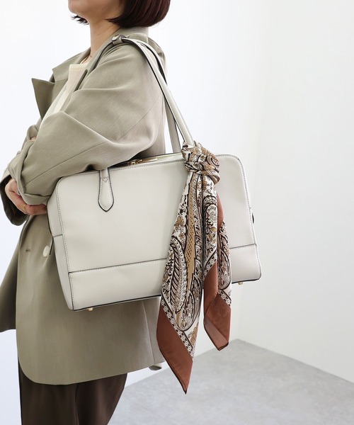 MIAN （ミアン）の「ペーズリー柄マルチスカーフ（バンダナ/スカーフ・レディース・ブラウン・FREE）」の5枚目の写真