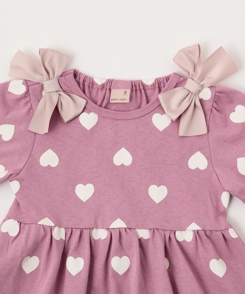 petit main(プティマイン)の「【GOODPRICE】柄リボンカットワンピース(ワンピース・キッズ・オフホワイト/ブラック/ピンク/ライトブルー・100cm/90cm/130cm/80cm/120cm/110cm)」の12枚目の写真