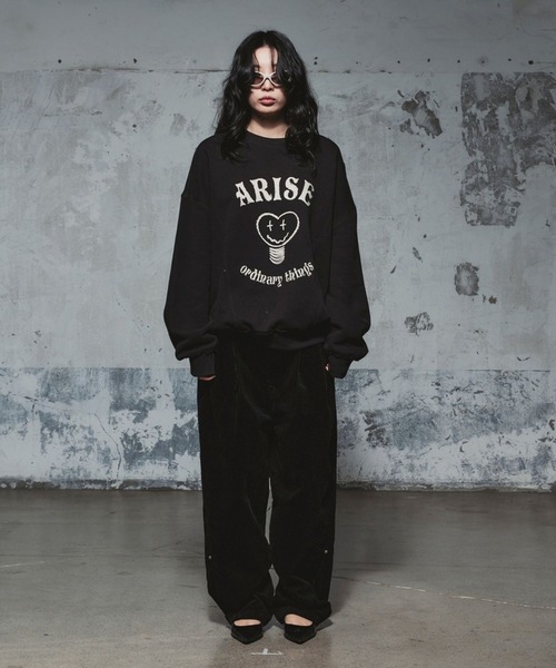 セール】【UNISEX】WANGGWAN／ARISE DROP プルオーバー（スウェット