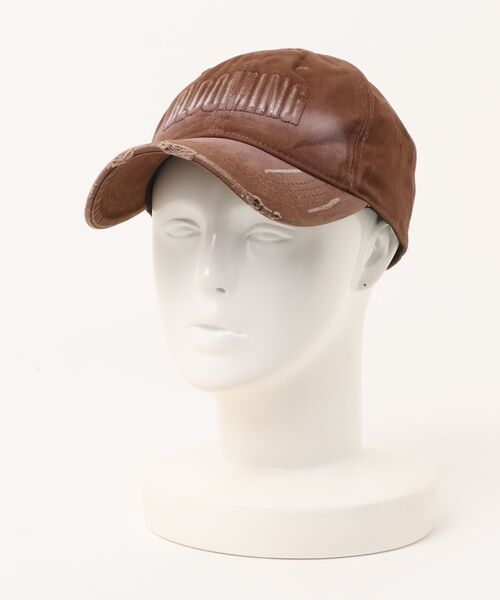 LAND MUSEUM（ランドミュージアム）の「LAND MUSEUM／ステッチBALL CAP（キャップ・メンズ・ブラウン/オリーブ/ブラック・FREE）」の19枚目の写真