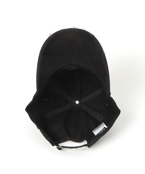 LAND MUSEUM（ランドミュージアム）の「LAND MUSEUM／ステッチBALL CAP（キャップ・メンズ・ブラウン/オリーブ/ブラック・FREE）」の4枚目の写真