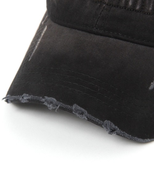 LAND MUSEUM（ランドミュージアム）の「LAND MUSEUM／ステッチBALL CAP（キャップ・メンズ・ブラウン/オリーブ/ブラック・FREE）」の6枚目の写真