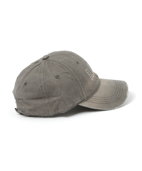 LAND MUSEUM(ランドミュージアム)の「LAND MUSEUM/ステッチBALL CAP(キャップ・メンズ・ブラウン/オリーブ/ブラック・FREE)」の5枚目の写真