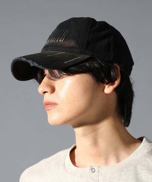 LAND MUSEUM(ランドミュージアム)の「LAND MUSEUM/ステッチBALL CAP(キャップ・メンズ・ブラウン/オリーブ/ブラック・FREE)」の15枚目の写真