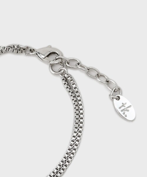 tk.TAKEO KIKUCHI(ティーケータケオキクチ)の「シックブレスレット(ブレスレット・メンズ・シルバー系/シルバー・00)」の5枚目の写真