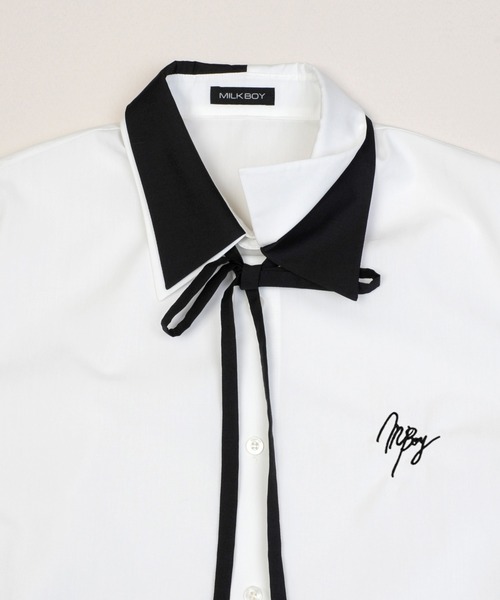 MILKBOY（ミルクボーイ）の「DOUBLE COLLAR シャツ（シャツ/ブラウス・レディース・A/B・FREE）」の7枚目の写真