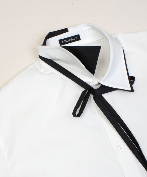 MILKBOY（ミルクボーイ）の「DOUBLE COLLAR シャツ（シャツ/ブラウス・レディース・A/B・FREE）」の8枚目の写真