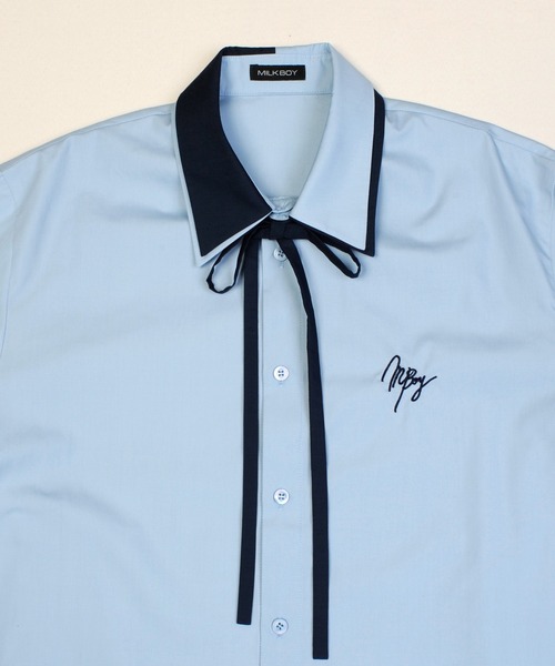 MILKBOY（ミルクボーイ）の「DOUBLE COLLAR シャツ（シャツ/ブラウス・レディース・A/B・FREE）」の9枚目の写真