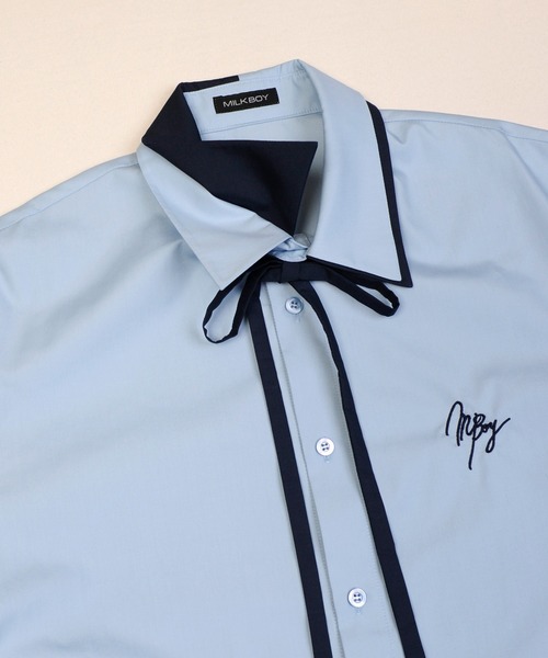 MILKBOY（ミルクボーイ）の「DOUBLE COLLAR シャツ（シャツ/ブラウス・レディース・A/B・FREE）」の10枚目の写真