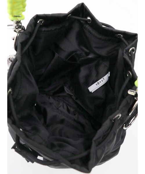 cheek(BAG)(チーク)の「【cheek】kinchaku code 2 way tote(トートバッグ・レディース・ブラック/ホワイト/パープル/ベージュ・FREE)」の9枚目の写真