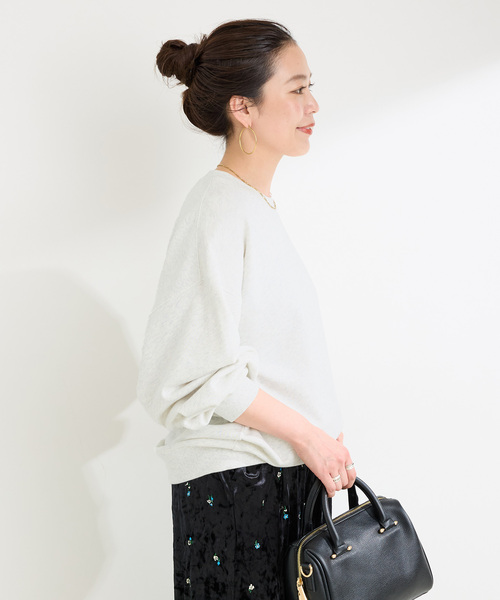 ウォッシャブル / バックプリントプルオーバー（スウェット）｜B.C