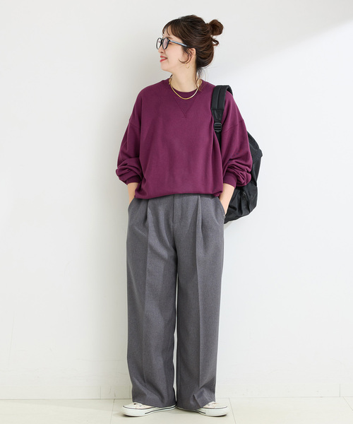 ウォッシャブル / バックプリントプルオーバー（スウェット）｜B.C