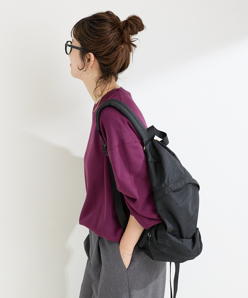 B.C STOCK（ベーセーストック）の「ウォッシャブル / バックプリントプルオーバー（スウェット・レディース・ネイビー/ボルドー/グレー・FREE）」の21枚目の写真