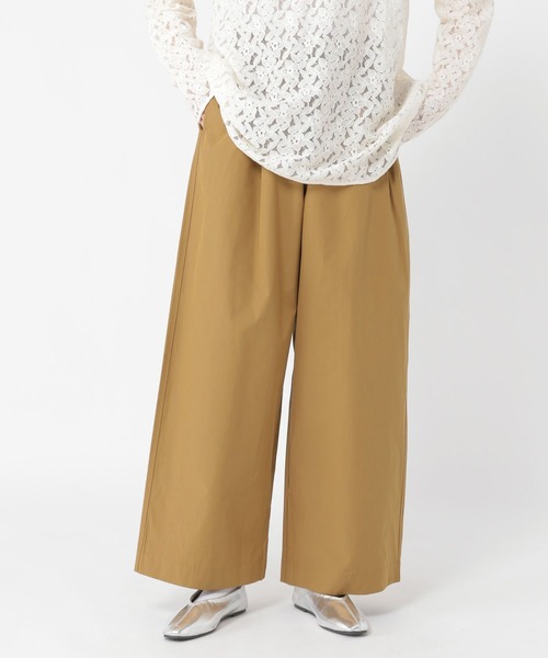 studio CLIP(スタディオクリップ)の「ナイロンイージーパンツ(その他パンツ・レディース・ブラック/ベージュ・FREE)」の2枚目の写真