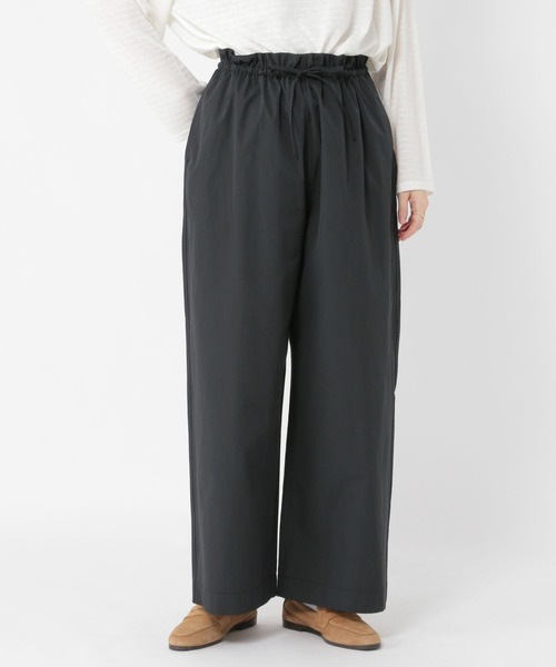 studio CLIP(スタディオクリップ)の「ナイロンイージーパンツ(その他パンツ・レディース・ブラック/ベージュ・FREE)」の3枚目の写真