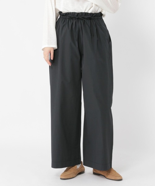 studio CLIP(スタディオクリップ)の「ナイロンイージーパンツ(その他パンツ・レディース・ブラック/ベージュ・FREE)」の5枚目の写真