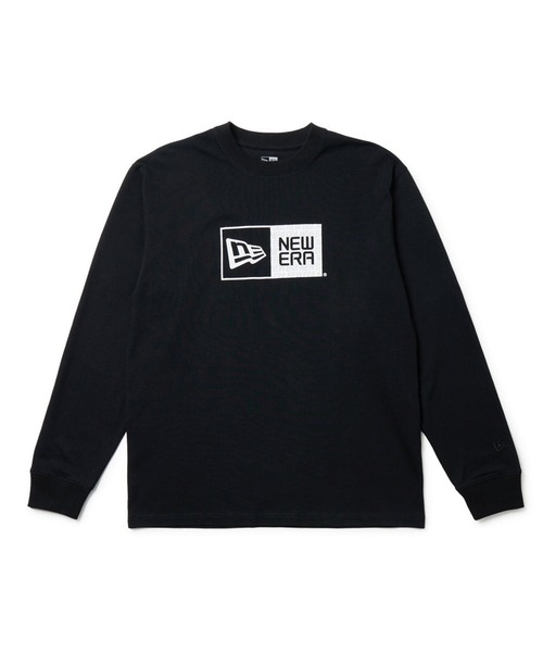 NEW ERA(ニューエラ)の「NEW ERA/ニューエラ 長袖Tシャツ レギュラーフィット ロンT 14682713/14682715(Tシャツ/カットソー・メンズ・ホワイト/ブラック・M/L/XL/2XL)」の2枚目の写真