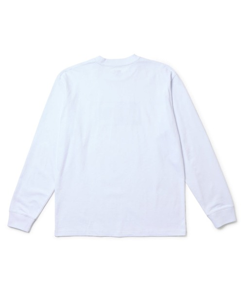 NEW ERA(ニューエラ)の「NEW ERA/ニューエラ 長袖Tシャツ レギュラーフィット ロンT 14682713/14682715(Tシャツ/カットソー・メンズ・ホワイト/ブラック・M/L/XL/2XL)」の4枚目の写真