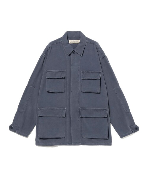 REMI RELIEF(レミレリーフ)の「【別注】REMI RELIEF / Military Shirt Jacket Cotton(ブルゾン・メンズ・グリーン系その他5/ネイビー/カーキ・SMALL/MEDIUM/LARGE/X-LARGE)」の3枚目の写真