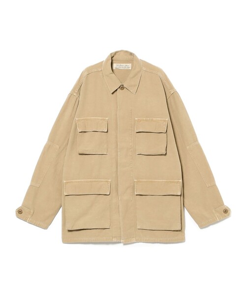 REMI RELIEF(レミレリーフ)の「【別注】REMI RELIEF / Military Shirt Jacket Cotton(ブルゾン・メンズ・グリーン系その他5/ネイビー/カーキ・SMALL/MEDIUM/LARGE/X-LARGE)」の2枚目の写真