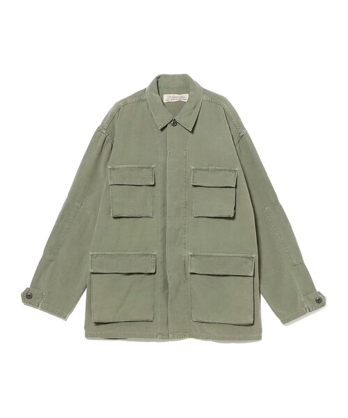 別注】REMI RELIEF / Military Shirt Jacket Cotton（ブルゾン）｜REMI