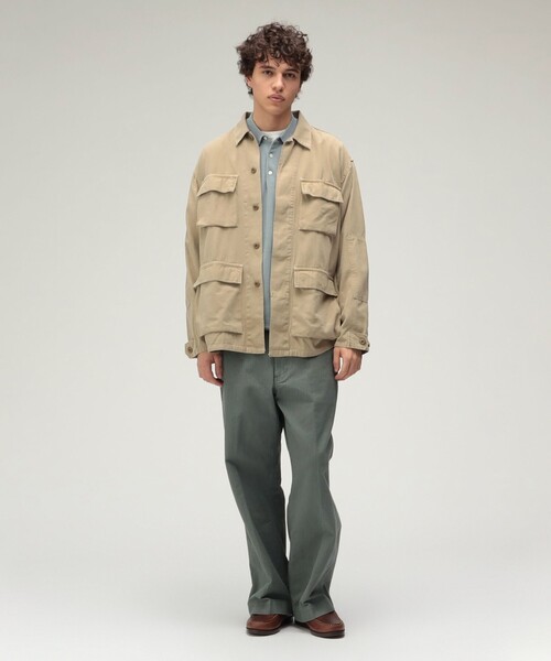 別注】REMI RELIEF / Military Shirt Jacket Cotton（ブルゾン）｜REMI