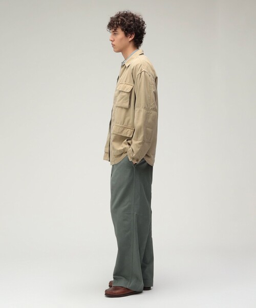 REMI RELIEF(レミレリーフ)の「【別注】REMI RELIEF / Military Shirt Jacket Cotton(ブルゾン・メンズ・グリーン系その他5/ネイビー/カーキ・SMALL/MEDIUM/LARGE/X-LARGE)」の5枚目の写真