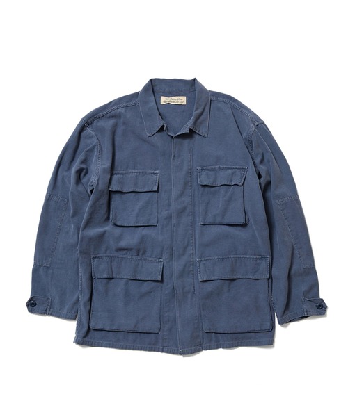 REMI RELIEF(レミレリーフ)の「【別注】REMI RELIEF / Military Shirt Jacket Cotton(ブルゾン・メンズ・グリーン系その他5/ネイビー/カーキ・SMALL/MEDIUM/LARGE/X-LARGE)」の3枚目の写真