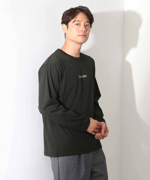 THE SHOP TK （ザ ショップ ティーケー ）の「フォトグラフィック長袖Tシャツ（Tシャツ/カットソー・メンズ・ブラック系/ホワイト系3/オフホワイト/ブラック・04/03/02）」の11枚目の写真