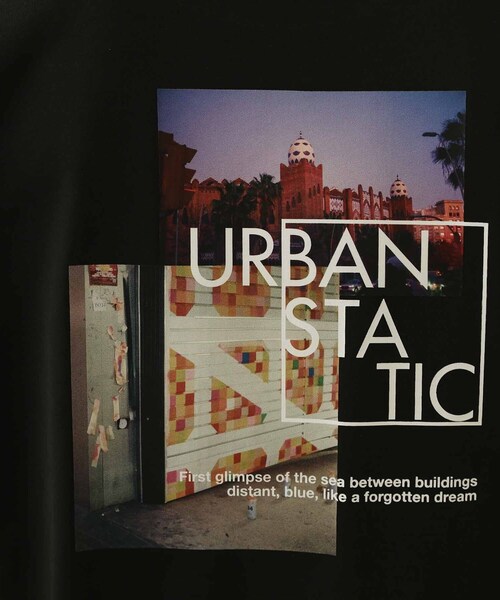 THE SHOP TK （ザ ショップ ティーケー ）の「フォトグラフィック長袖Tシャツ（Tシャツ/カットソー・メンズ・ブラック系/ホワイト系3/オフホワイト/ブラック・04/03/02）」の13枚目の写真