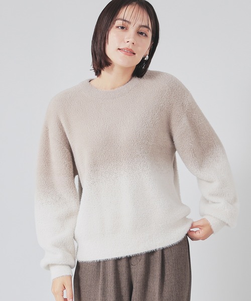 セール】グラデーションニット（ニット/セーター）｜GLACIER lusso