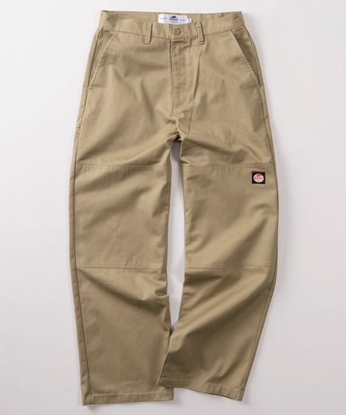 RED KAP(レッドキャップ)の「【77】【RED KAP/レッドキャップ】ピスネーム付き ダブルニーパンツ アメカジ(チノパンツ・メンズ・インディゴブルー/ベージュ/ブラック系その他/ブラック・M/L/XL)」の4枚目の写真