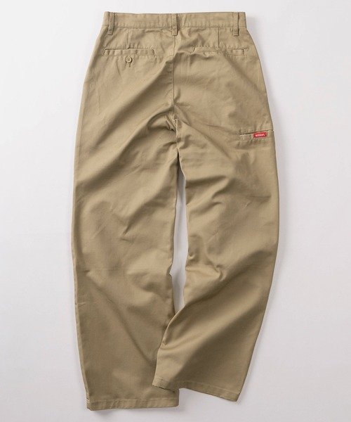 RED KAP(レッドキャップ)の「【77】【RED KAP/レッドキャップ】ピスネーム付き ダブルニーパンツ アメカジ(チノパンツ・メンズ・インディゴブルー/ベージュ/ブラック系その他/ブラック・M/L/XL)」の5枚目の写真