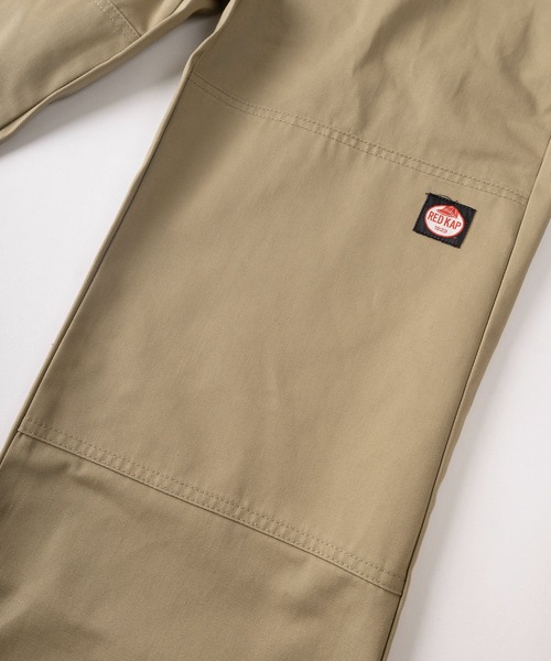 RED KAP(レッドキャップ)の「【77】【RED KAP/レッドキャップ】ピスネーム付き ダブルニーパンツ アメカジ(チノパンツ・メンズ・インディゴブルー/ベージュ/ブラック系その他/ブラック・M/L/XL)」の7枚目の写真