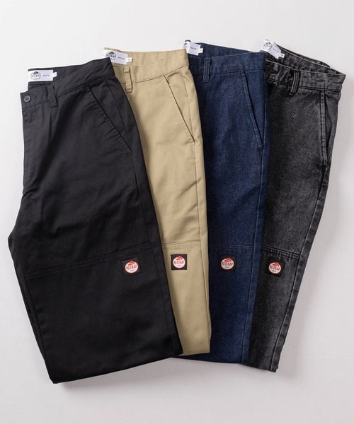 RED KAP(レッドキャップ)の「【77】【RED KAP/レッドキャップ】ピスネーム付き ダブルニーパンツ アメカジ(チノパンツ・メンズ・インディゴブルー/ベージュ/ブラック系その他/ブラック・M/L/XL)」の11枚目の写真